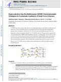 Cover page: Regioselective One-Pot Multienzyme (OPME) Chemoenzymatic Strategies for Systematic Synthesis of Sialyl Core 2 Glycans