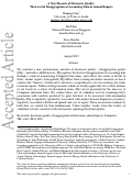 Cover page: A New Measure of Disclosure Quality: The Level of Disaggregation of Accounting Data in Annual Reports