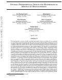 Cover page: Optimal experimental design for mathematical models of haematopoiesis