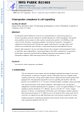 Cover page: Chansporter complexes in cell signaling.