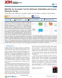 Cover page: MACAW: An Accessible Tool for Molecular Embedding and Inverse Molecular Design