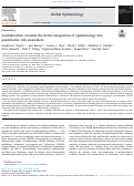 Cover page: Considerations towards the better integration of epidemiology into quantitative risk assessment.