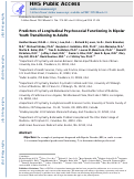 Cover page: Predictors of longitudinal psychosocial functioning in bipolar youth transitioning to adults