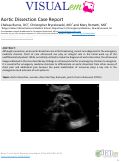 Cover page: Aortic Dissection Case Report