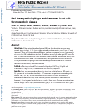 Cover page: Dual therapy with clopidogrel and rivaroxaban in cats with thromboembolic disease