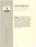 Cover page: Nuestra América en la novela de José Martí