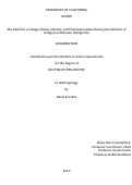 Cover page: The Children of Solaga: Ritual, Identity, and Transnationalism Among the Children of Indigenous Mexican Immigrants