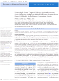 Cover page: Vismodegib Exerts Targeted Efficacy Against Recurrent Sonic Hedgehog–Subgroup Medulloblastoma: Results From Phase II Pediatric Brain Tumor Consortium Studies PBTC-025B and PBTC-032