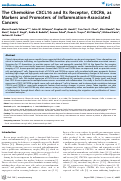 Cover page: The Chemokine CXCL16 and Its Receptor, CXCR6, as Markers and Promoters of Inflammation-Associated Cancers