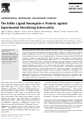 Cover page: The ErbB4 Ligand Neuregulin-4 Protects against Experimental Necrotizing Enterocolitis