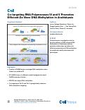 Cover page: Co-targeting RNA Polymerases IV and V Promotes Efficient De Novo DNA Methylation in Arabidopsis