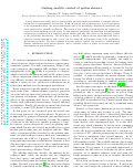 Cover page: Gaining analytical control of parton showers