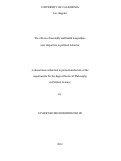 Cover page: The effects of mortality and health inequalities over disparities in political behavior