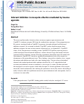 Cover page: Odorant inhibition in mosquito olfaction mediated by inverse agonists