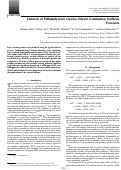 Cover page: Emission of Pollutants from Glycine–Nitrate Combustion Synthesis Processes