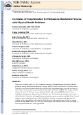 Cover page: Correlates of Hospitalization for Alcohol-Using Methadone-Maintained Persons With Physical Health Problems