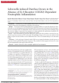 Cover page: Salmonella-induced Diarrhea Occurs in the Absence of IL-8 Receptor (CXCR2)-Dependent Neutrophilic Inflammation