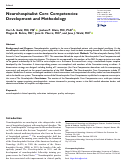 Cover page: Neurohospitalist Core Competencies: Development and Methodology.