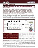 Cover page: The Genetic Architecture of Carbon Tetrachloride-Induced Liver Fibrosis in Mice