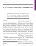 Cover page: The Role of Transporters in the Pharmacokinetics of Orally Administered Drugs