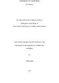 Cover page: The Intellectual Scale of Children’s Fantasy: Telling Ideas in the Works of Lewis Carroll, J.M. Barrie, A.A. Milne, and E.B. White