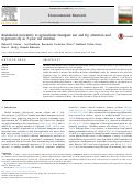 Cover page: Residential proximity to agricultural fumigant use and IQ, attention and hyperactivity in 7-year old children