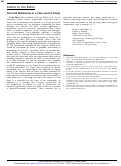 Cover page: Diet and Melanoma in a Case-control Study