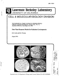 Cover page: Dose-Time-Response Models for Radiation Carcinogenesis