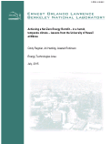 Cover page: Achieving a Net Zero Energy Retrofit – in a humid, temperate climate – lessons from the University of Hawai’i at Mānoa: