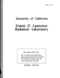 Cover page: FURTHER STUDIES OP THE PROMPT NEUTRONS FROM THE SPONTANEOUS FISSION OF Cf252