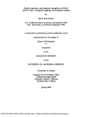 Cover page: Spatial Experience and Temporal Metaphors in Wolof: Point of View, Conceptual Mapping, and Linguistic Practice