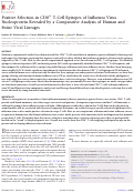 Cover page: Positive Selection in CD8+ T-Cell Epitopes of Influenza Virus Nucleoprotein Revealed by a Comparative Analysis of Human and Swine Viral Lineages