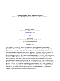 Cover page: Families, Human Capital, and Small Business: Evidence from the Characteristics of Business Owners Survey