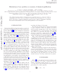 Cover page: Fluctuations of rare particles as a measure of chemical 
equilibration