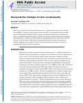 Cover page: Neuroprotection Strategies for Term Encephalopathy