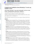 Cover page: Comparison and calibration of dose delivered by 137Cs and x-ray irradiators in mice