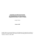 Cover page of Babushki as Surrogate Wives: How Single Mothers and Grandmothers Negotiate the Division of Labor in Russia