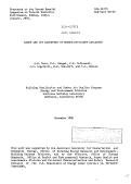 Cover page: RADON AND ITS DAUGHTERS IN ENERGY EFFICIENT BUILDINGS