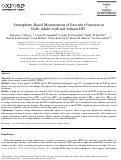 Cover page: Smartphone-Based Measurement of Executive Function in Older Adults with and without HIV