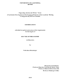 Cover page: Unpacking Adolescent Writers’ Texts: A Systematic Investigation of the Language Features in the Academic Writing of Linguistically Diverse Students