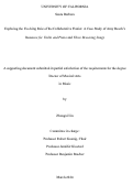 Cover page: Exploring the Evolving Role of the Collaborative Pianist: A Case Study of Amy Beach’s Romance for Violin and Piano and Three Browning Songs