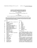 Cover page: Analytical and Experimental Investigation of an Ammonia/Air Opposed Reacting Jet