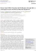 Cover page: Fission Yeast TORC1 Promotes Cell Proliferation through Sfp1, a Transcription Factor Involved in Ribosome Biogenesis.