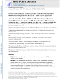 Cover page: Ocular Clinical Signs and Diagnostic Tests Most Compatible With Keratoconjunctivitis Sicca: A Latent Class Approach