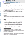 Cover page: Support for the social-cognitive model of internalized stigma in serious mental illness