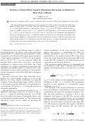 Cover page: Evidence of Spin-Orbital Angular Momentum Interactions in Relativistic Heavy-Ion Collisions