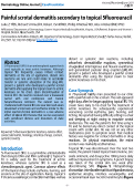 Cover page: Painful scrotal dermatitis secondary to topical 5-fluorouracil