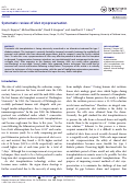 Cover page: Systematic review of islet cryopreservation