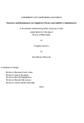 Cover page: Structure and Randomness in Complexity Theory and Additive Combinatorics