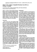 Cover page: Impact of the leakage of liquefied petroleum gas (LPG) on Santiago Air Quality